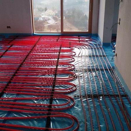 Installation eines Einfamilienhauses in St. Andrä.