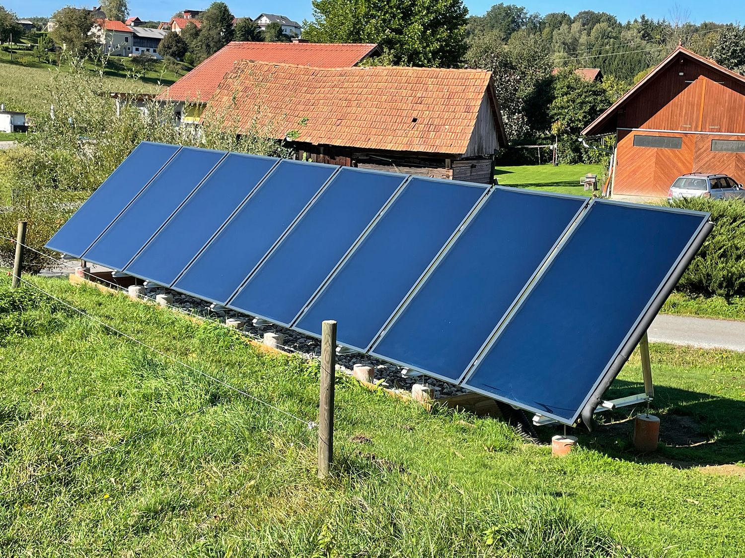 Photovoltaik im Garten