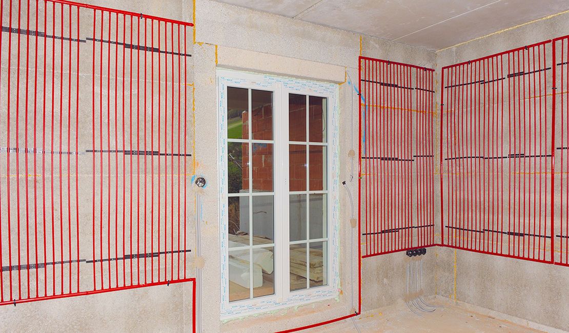 Bild einer Wandheizung